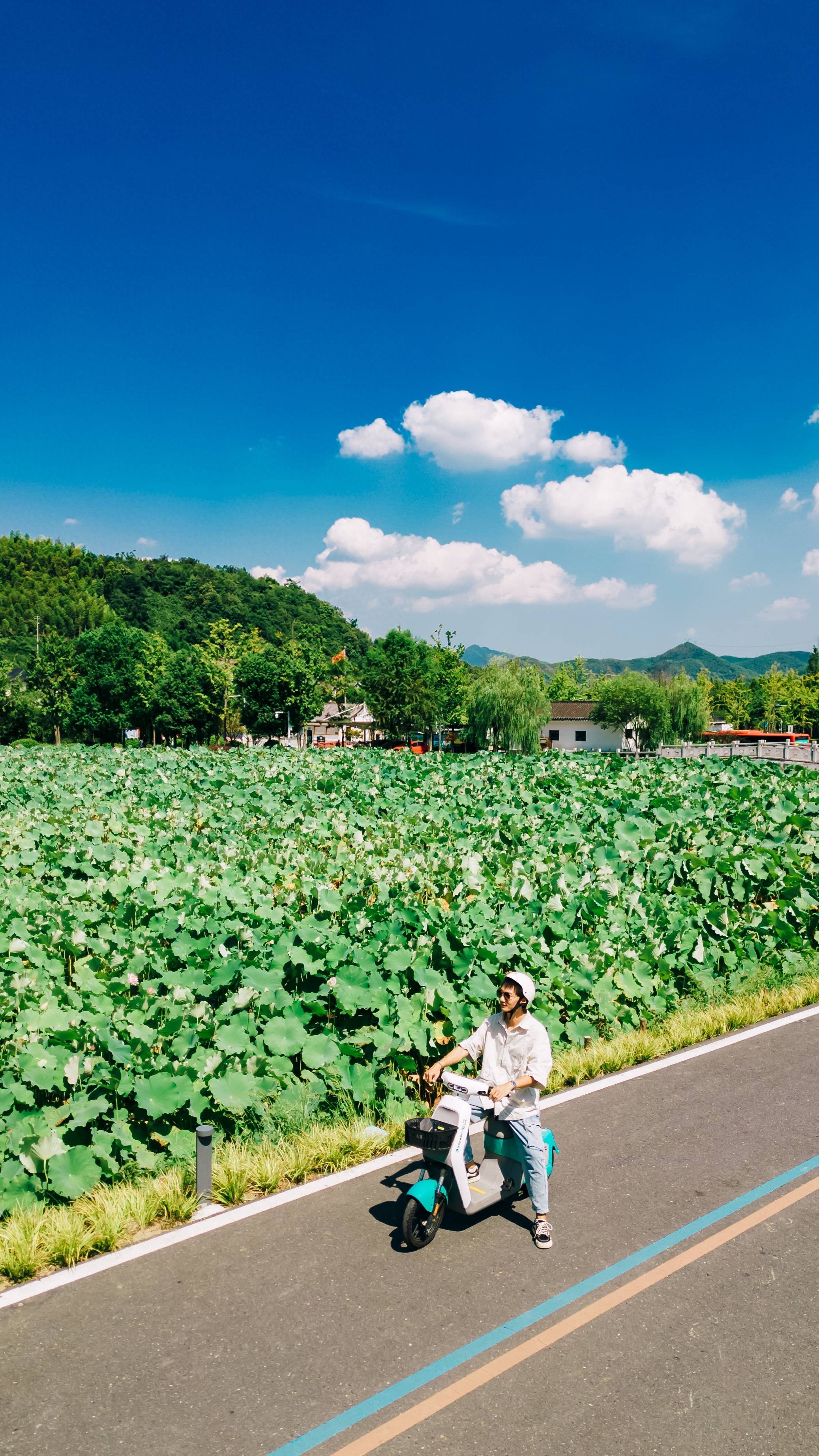 kaiyun网站杭州周末自驾游大余村青山绿水感受活力烟火气息(图2)